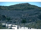 Ephesus - Great Theatre - Arcadian Way in foreground